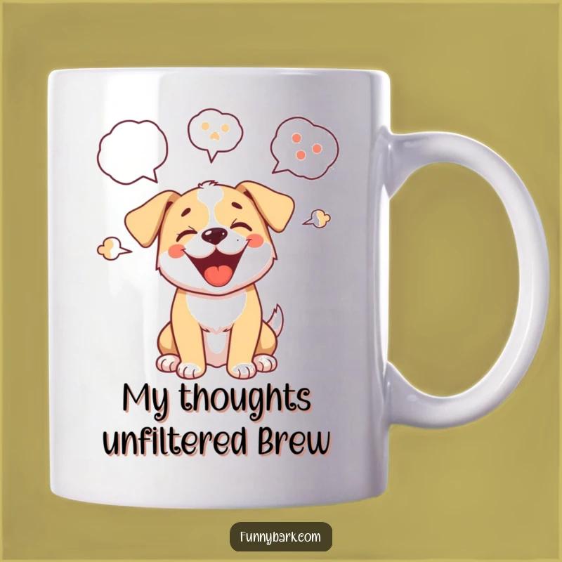 Funny Puppy Barking Mug A Joyful Dog Lover Gift That Speaks Volumes