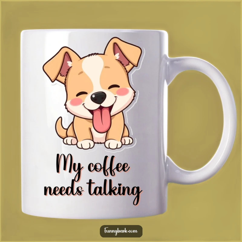 Funny Dog Barking Mug: A Hilarious Gift for Any Canine Lover