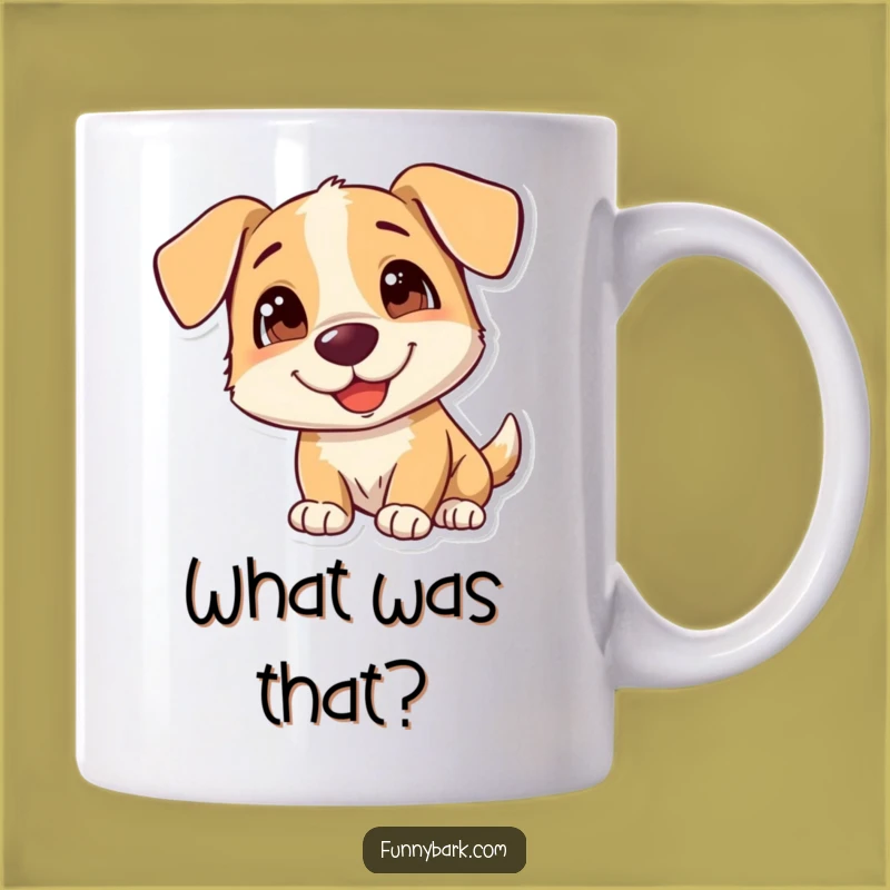 Funny Curious Dog Head Tilt Mug: The Perfect Gift for Dog Lovers