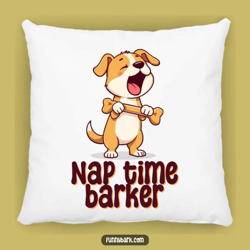 Funny Barking Dog Pillow: Cozy Up with This Hilarious Canine Bone Comfort