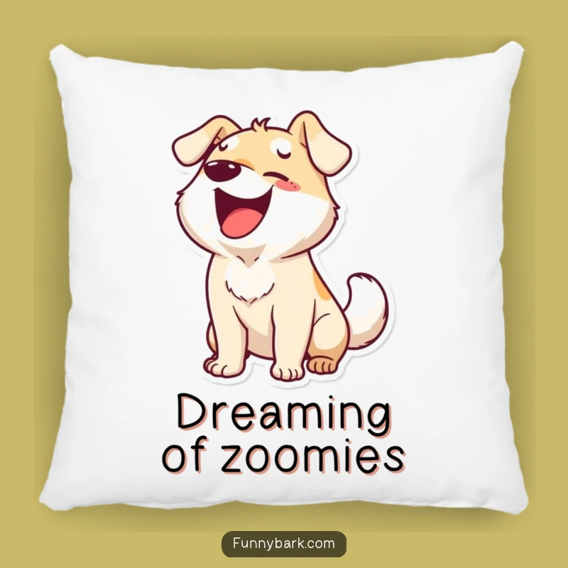 Funny Dog Pillow: Cozy Joy, Perfect Humorous Cushion