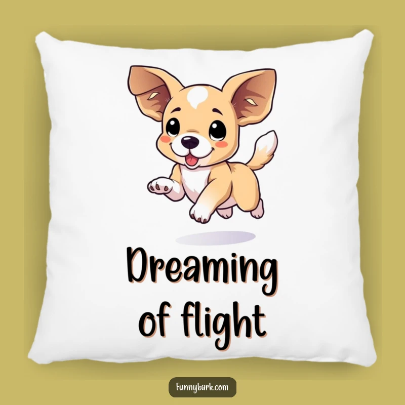 Funny Floppy Eared Dog Leap Pillow: Cuddle Up with Hilarious Energy, Cute Gift!