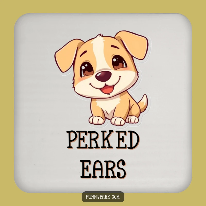 Funny Dog Coaster Set: Protect Surfaces with This Curious Gift