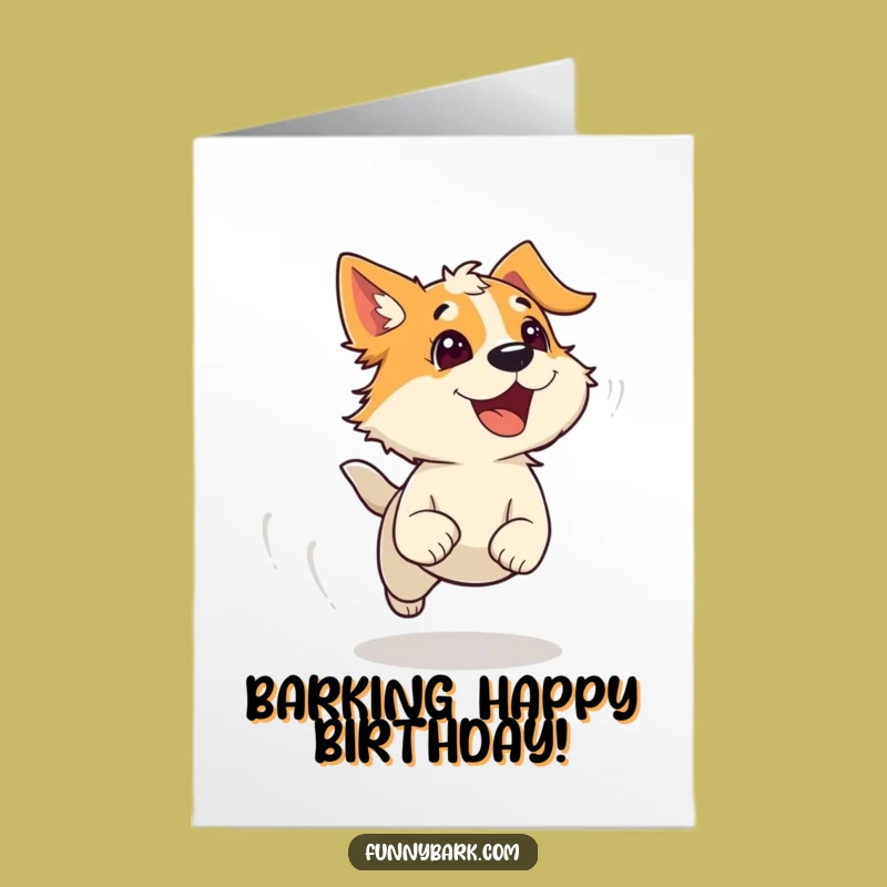 Free Printable Dog Birthday Card - Funny Downloadable Gift for Dog Lovers