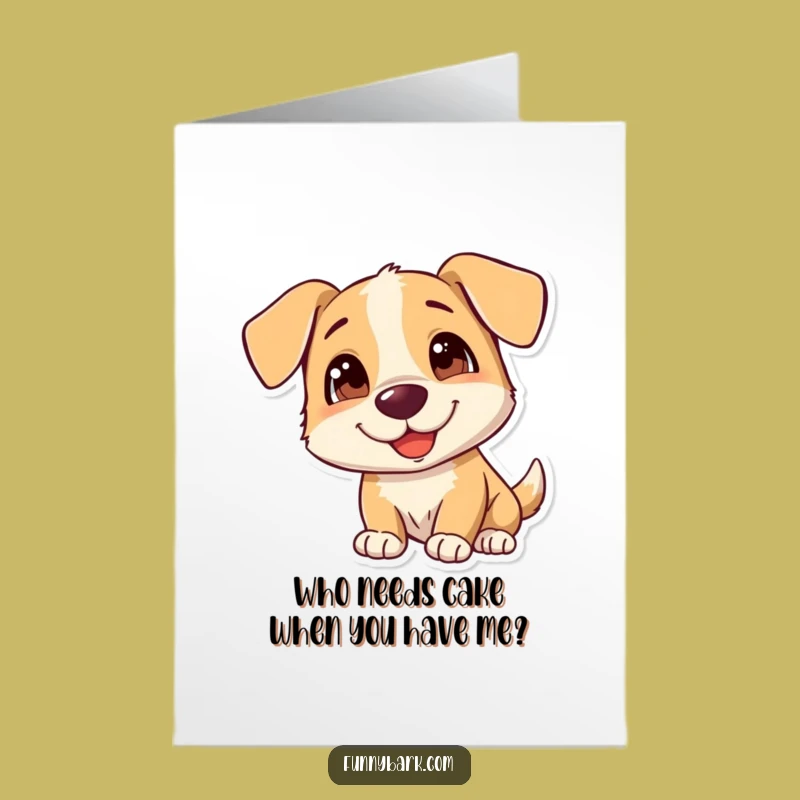 Funny Free Printable Dog Birthday Card: Curious Canine Downloadable Gift for Laughter