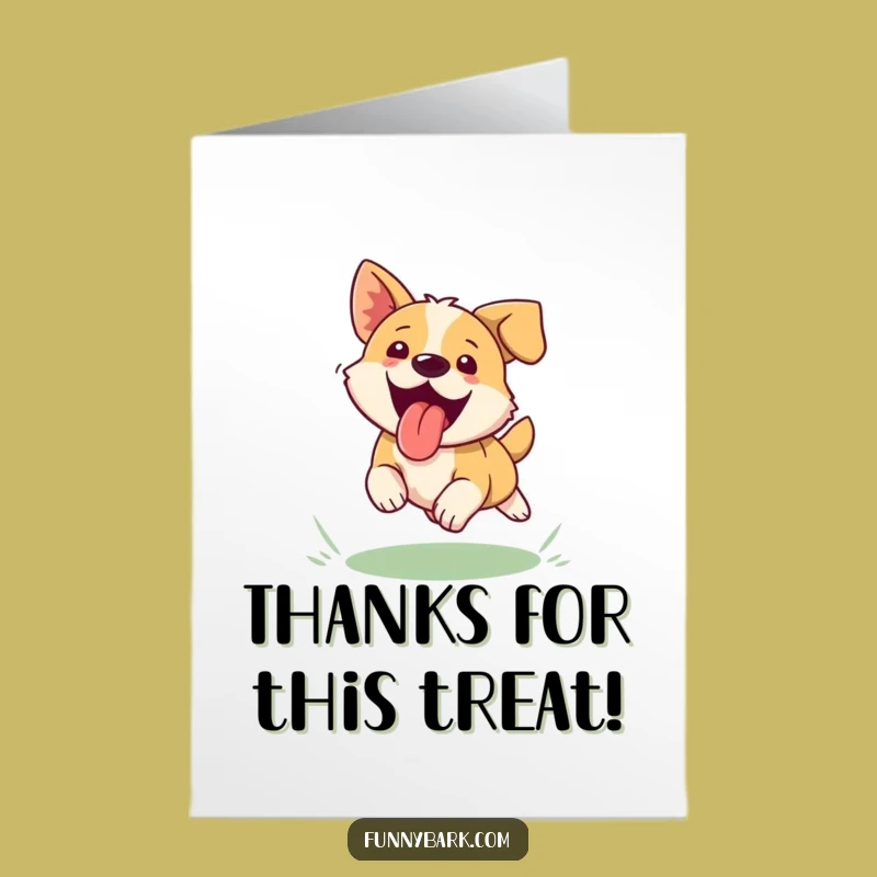Free Printable Thank You Card: Dog Frisbee Champion, Heartfelt Downloadable Gift