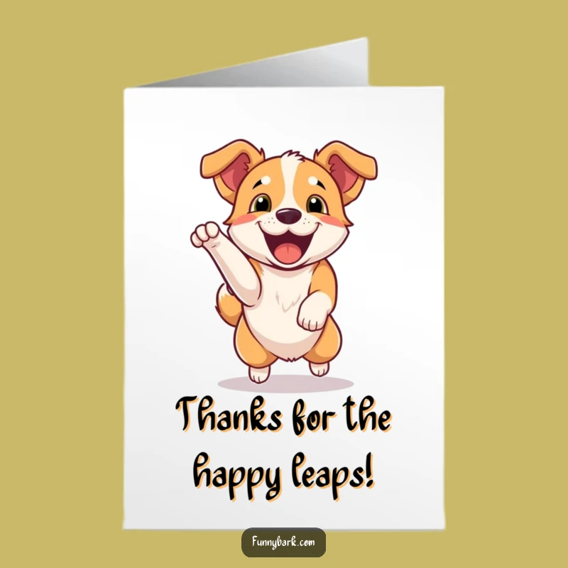 Free Printable Thank You Dog Card: Happy Bark Design, Perfect DIY Downloadable Gift!