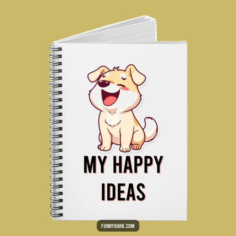 Funny Dog Notebook: Happy Notes, Perfect Humorous Journal
