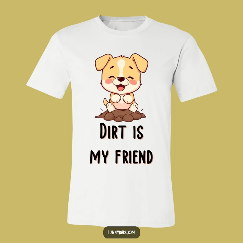 Funny Dog Digging T-Shirt: Show Off Your Pup's Passion!