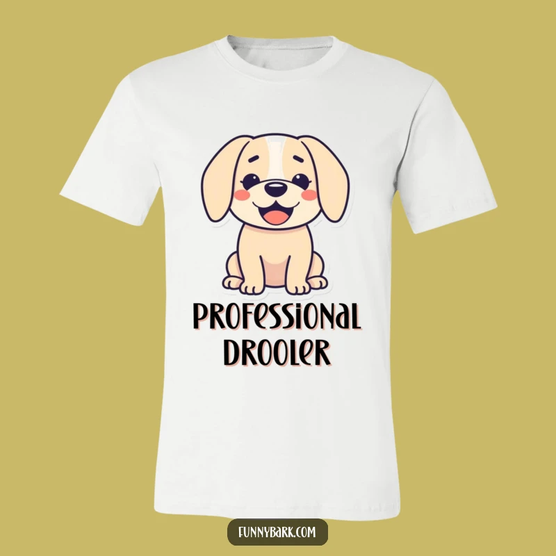 Funny Dog Silhouette T-Shirt - Happy Droopy Ear Vibes
