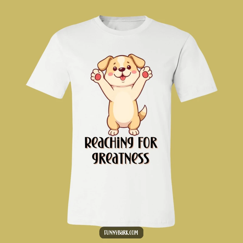 Funny Standing Dog Call Out Shirt - Unique Pet Apparel Gift